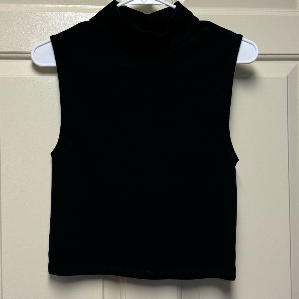 Zara Mock Neck Tank